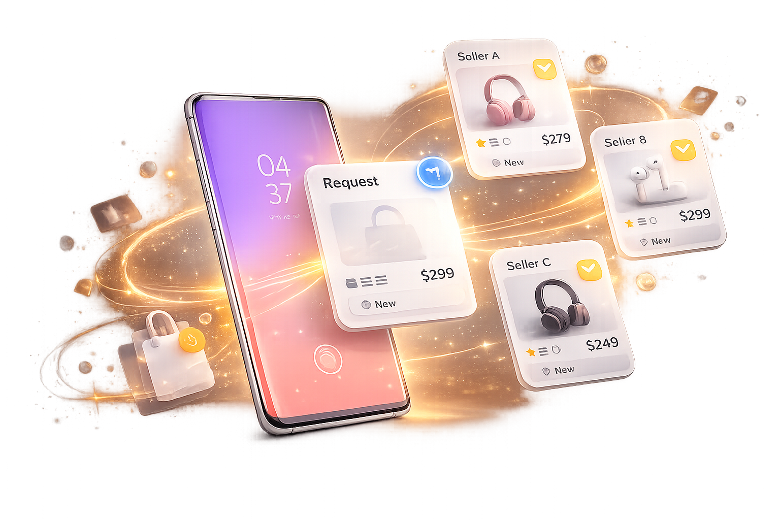 Phone mockup